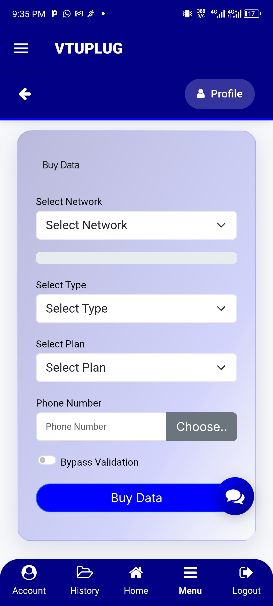 VTUPLUG APP