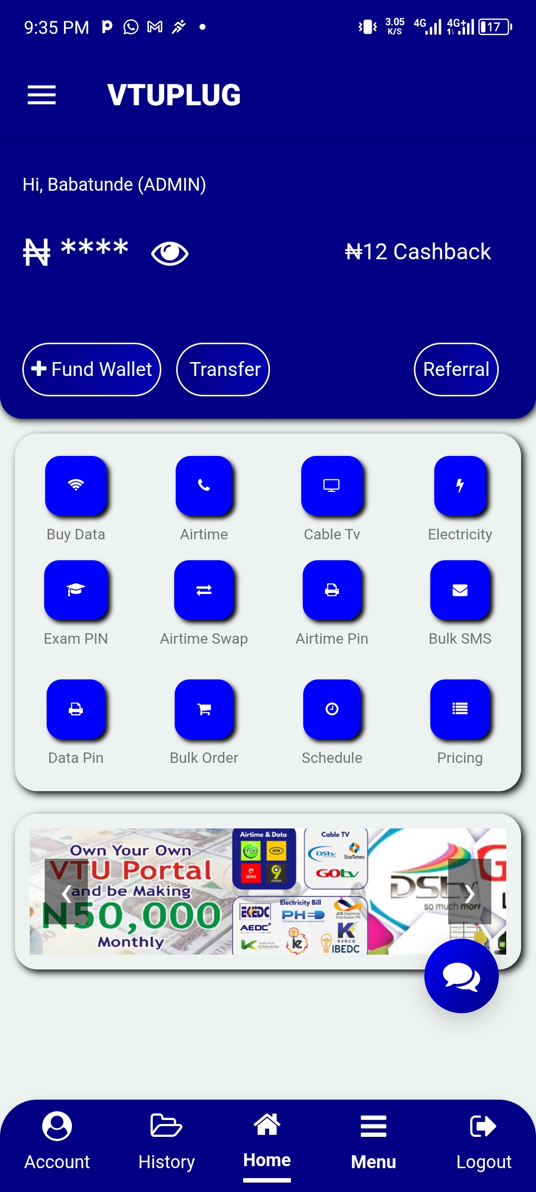 VTUPLUG APP